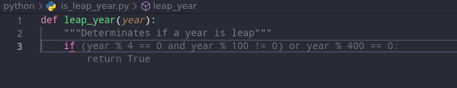 Leap year